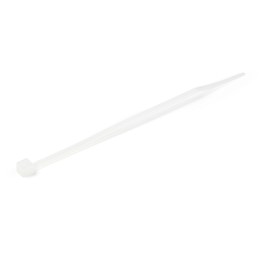 StarTech.com CBMZT4N cable tie Releasable cable tie Nylon, Plastic White 100 pc(s)
