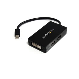 StarTech.com Adaptateur de voyage Mini DisplayPort vers DVI   DisplayPort   HDMI - Convertisseur vidéo 3-en-1