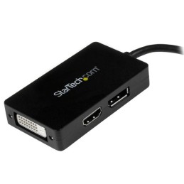 StarTech.com Adaptateur de voyage Mini DisplayPort vers DVI   DisplayPort   HDMI - Convertisseur vidéo 3-en-1