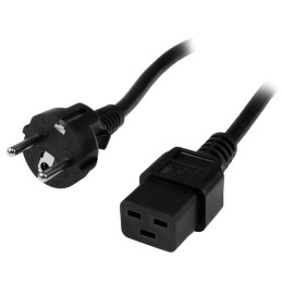 StarTech.com PXTEUC192M power cable Black 78.7" (2 m) CEE7 7 C19 coupler