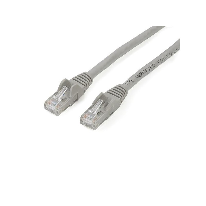 StarTech.com 2m Cat6 Gigabit Snagless Patchkabel - RJ45 UTP Netzwerkkabel - Grau