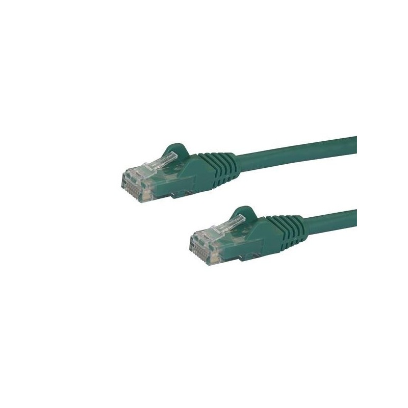 StarTech.com Cable de 2m Verde de Red Gigabit Cat6 Ethernet RJ45 sin Enganche - Snagless