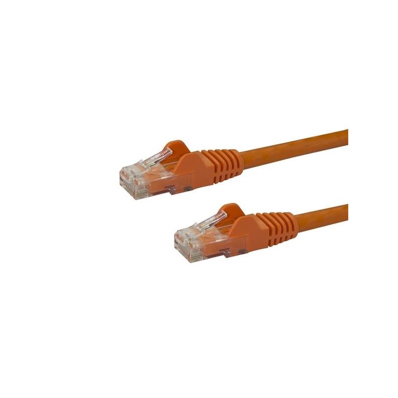 StarTech.com N6PATC2MOR networking cable Orange 78.7" (2 m) Cat6 U UTP (UTP)