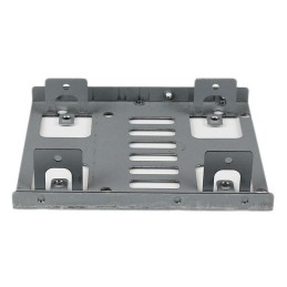 StarTech.com BRACKET25X2 drive bay panel 3.5" Carrier panel Stainless steel