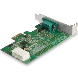 StarTech.com Tarjeta PCI Express Adaptadora de 1 Puerto Serie RS232 - Tarjeta Controladora Serial PCIe RS232 - PCIe a DB9
