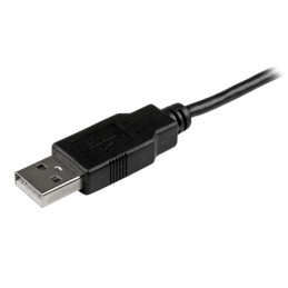 StarTech.com Câble de charge  synchronisation mobile USB A vers Micro B mince de 0,5m pour smartphone et tablette - M M - Noir