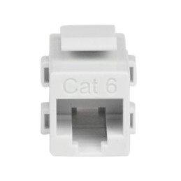 StarTech.com C6KEYCOUPLWH keystone module