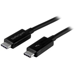 StarTech.com TBLT3MM1M Thunderbolt cable 39.4" (1 m) 20 Gbit s Black