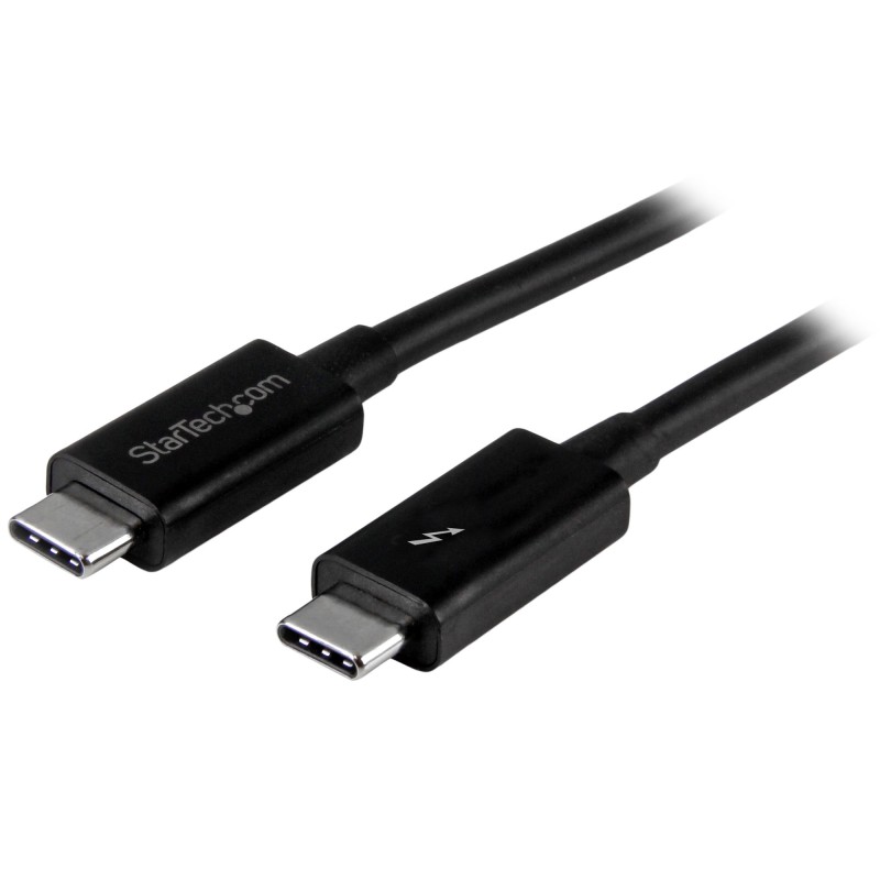 StarTech.com 1m Passives Thunderbolt 3 Kabel, 20Gbps, 100W PD, 4K Video, Thunderbolt Kabel, Kompatibel mit USB4 DP Alt Mode,