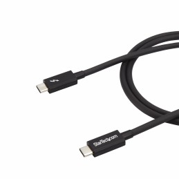StarTech.com 1m Passives Thunderbolt 3 Kabel, 20Gbps, 100W PD, 4K Video, Thunderbolt Kabel, Kompatibel mit USB4 DP Alt Mode,
