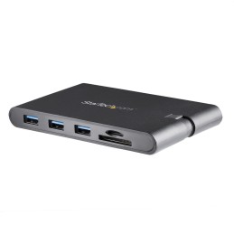 StarTech.com Docking Station USB-C con HDMI y VGA - para Mac y Windows -3x USB 3.0 - SD   micro SD - PD 3.0 - Adaptador USB C a