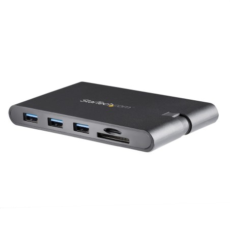 StarTech.com Docking Station USB-C con HDMI y VGA - para Mac y Windows -3x USB 3.0 - SD   micro SD - PD 3.0 - Adaptador USB C a