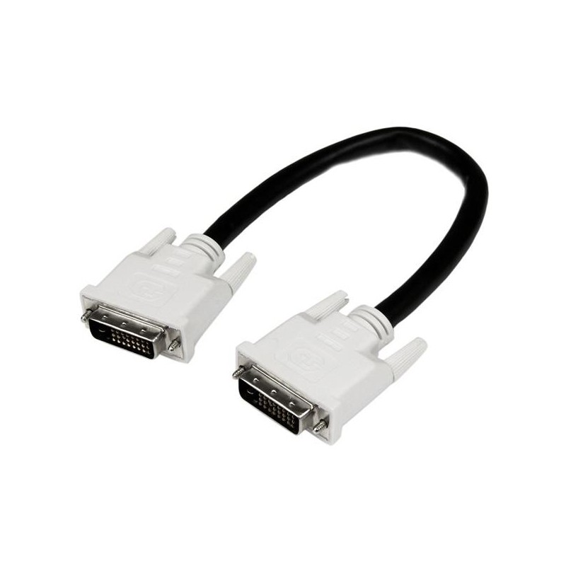StarTech.com Cavo DVI-D Dual Link per Monitor M M - Cavo DVI-D per monitor Digitali maschio maschio a 25 pin 2560 x 1600 - 1m