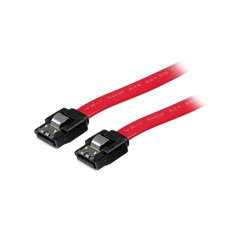 StarTech.com Cable SATA con Cierre de Seguridad a SATA 8 pulgadas -H H