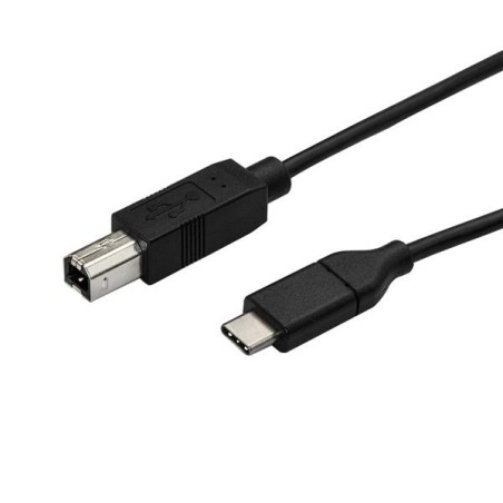 StarTech.com Cable de 3m USB-C a USB-B de Impresora - Cable Adaptador USB Tipo C a USB B