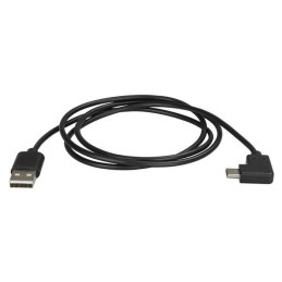 StarTech.com Cable de Carga y Sincronización USB-A a USB-C de 1m - Cable de Datos USB-A a USB Tipo C - Cable Acodado USB Tipo C