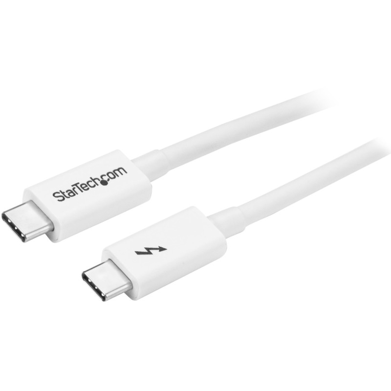 StarTech.com 1m Passives Thunderbolt 3 Kabel, 20Gbps, 100W PD, 4K Video, Thunderbolt Kabel, Kompatibel mit USB4 DP Alt Mode,