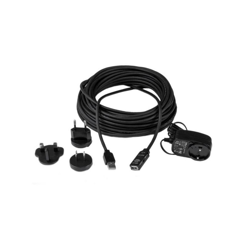 StarTech.com 15m USB 2.0 Repeater Kabel - Aktives USB Verlängerungskabel