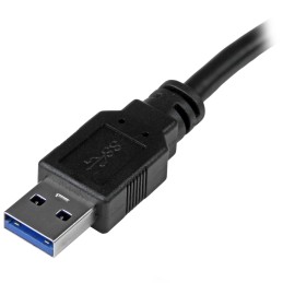 StarTech.com USB312SAT3CB cable gender changer USB 3.1 A SATA 7+15 pin Black