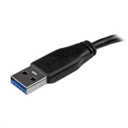 StarTech.com 50cm schlankes SuperSpeed USB 3.0 A auf Micro B Kabel - St St