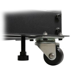 StarTech.com Rack Serveur Mobile 42U à 4 Montants, Rack Réseau 19" à 4 Montants avec Roulettes, Rack Roulant avec Profondeur