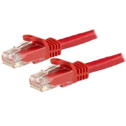 StarTech.com 1m Cat6 Gigabit Snagless Patchkabel - RJ45 UTP Netzwerkkabel - Rot