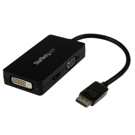StarTech.com Adaptateur de voyage DisplayPort vers VGA   DVI   HDMI - Covertisseur vidéo 3-en-1