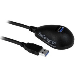 StarTech.com 1,5m SuperSpeed USB 3.0 Desktop Verlängerungskabel - Stecker   Buchse - Schwarz