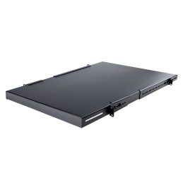 StarTech.com Estante Ajustable 1U para Rack de Servidores - 150kg - Bandeja Universal de 19 Pulgadas Ajustable de 49,5 a 96,5cm