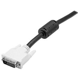 StarTech.com DVIDDMM2M DVI cable 78.7" (2 m) DVI-D Black, White