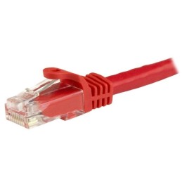 StarTech.com 3m Cat6 UTP RJ45 Gigabit Patchkabel Snagless - Cat 6 Netzwerkkabel - Rot