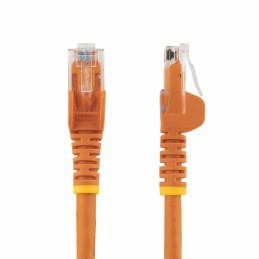 StarTech.com Cable de Red Ethernet Cat6 Snagless de 3m Naranja - Cable Patch RJ45 UTP