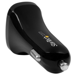 StarTech.com Chargeur de voiture USB à 2 ports - Haute puissance (24 W 4,8 A) - Noir