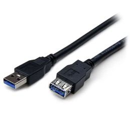 StarTech.com 2m USB 3.0 A auf A Verlängerungskabel - Stecker  Buchse - Schwarz