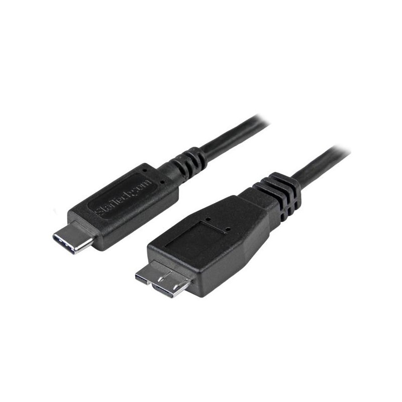 StarTech.com Cable Adaptador de 50cm USB-C a Micro USB-B - USB 3.1 (10Gbps) USB Tipo C