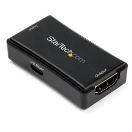 StarTech.com HDBOOST4K2 AV extender AV repeater Black