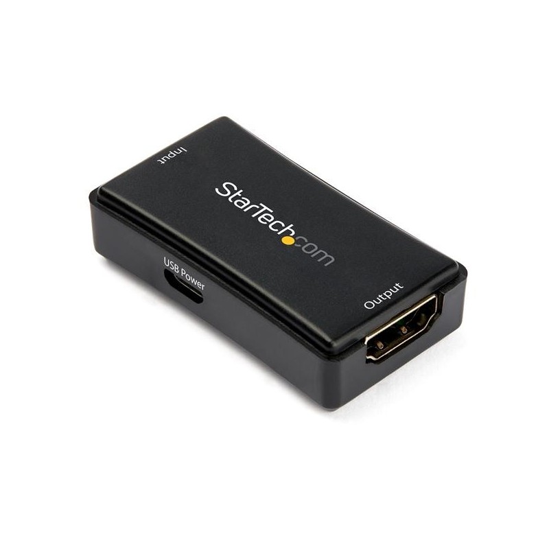 StarTech.com 14m HDMI Verstärker - 4K 60Hz - USB betrieben - HDMI Signalverstärker Verlängerung - HDMI Inline Repeater Booster