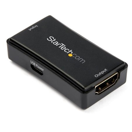 StarTech.com HDBOOST4K2 AV extender AV repeater Black