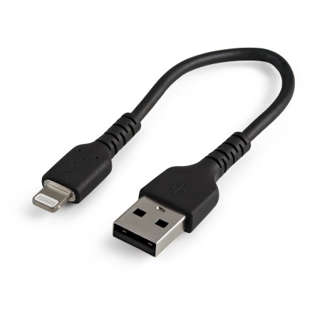 StarTech.com RUSBLTMM15CMB mobile phone cable Black 5.91" (0.15 m) USB A Lightning