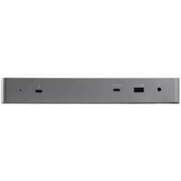 StarTech.com TB3CDK2DHUE laptop dock port replicator Wired Thunderbolt 3 Black, Gray