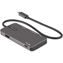 StarTech.com DKT30CHSDPD laptop dock port replicator Wired Gray