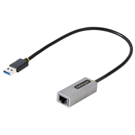 StarTech.com Adaptateur Réseau USB 3.0 à Gigabit Ethernet - 10 100 1000 Mbps, USB à RJ45, Adaptateur USB 3.0 à LAN, Adaptateur