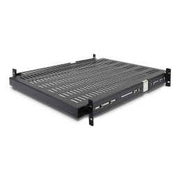 StarTech.com 2HE ausziehbarer Rack-Fachboden belüftet - 22.7kg