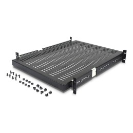 StarTech.com 2HE ausziehbarer Rack-Fachboden belüftet - 22.7kg