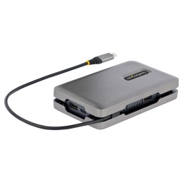 StarTech.com DKM31C3HVCPD laptop dock port replicator Wired USB 3.2 Gen 2 (3.1 Gen 2) Type-C Gray