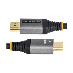 StarTech.com Câble HDMI 2.1 8k de 50cm - Cordon HDMI Certifié Haut Débit - Câble HDMI 4k 120Hz 8k 60Hz HDR10+ eARC - Cordon