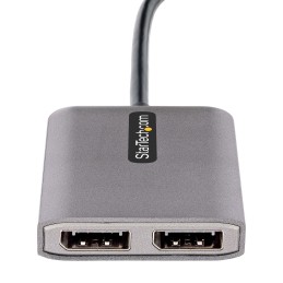 StarTech.com MST14CD122DP USB graphics adapter 4096 x 2160 pixels Gray
