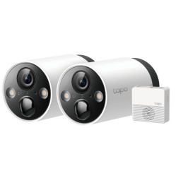 TP-Link Tapo C420S2 Lampadina Telecamera di sicurezza IP Interno e esterno 2560 x 1440 Pixel Parete