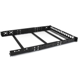 StarTech.com Rails pour Rack Serveur Universels 1U - Rails de Montage Serveur en Rack 19 pouces - Rails de Rack Ajustable pour