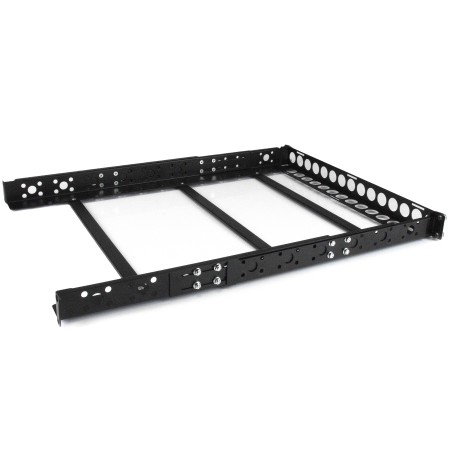StarTech.com Rails pour Rack Serveur Universels 1U - Rails de Montage Serveur en Rack 19 pouces - Rails de Rack Ajustable pour